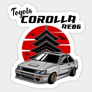 Toyota Trueno AE 86 Sticker